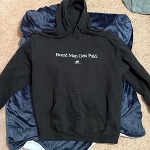 Board Man Gets Paid. New Balance Basketball hoodie